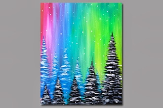 Paint Nite: Frosted Pines
